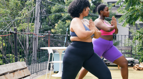 yoga outside