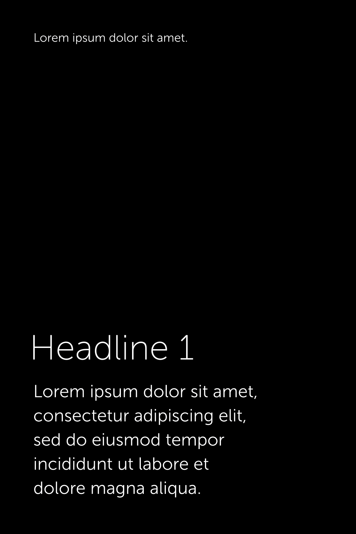 Headlines on Black